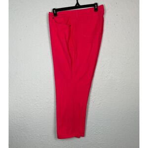 Faded Glory Women’s Pants 24W Coral Pink Cropped Jeans Cotton Spandex Blend Casu